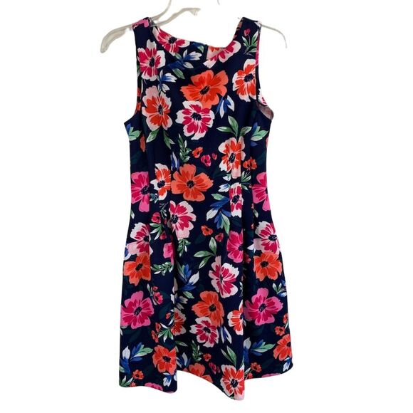 Vince Camuto Dresses & Skirts - Vince Camuto Women's Size 10 Neon Floral Sleeveless Fit & Flare Dress